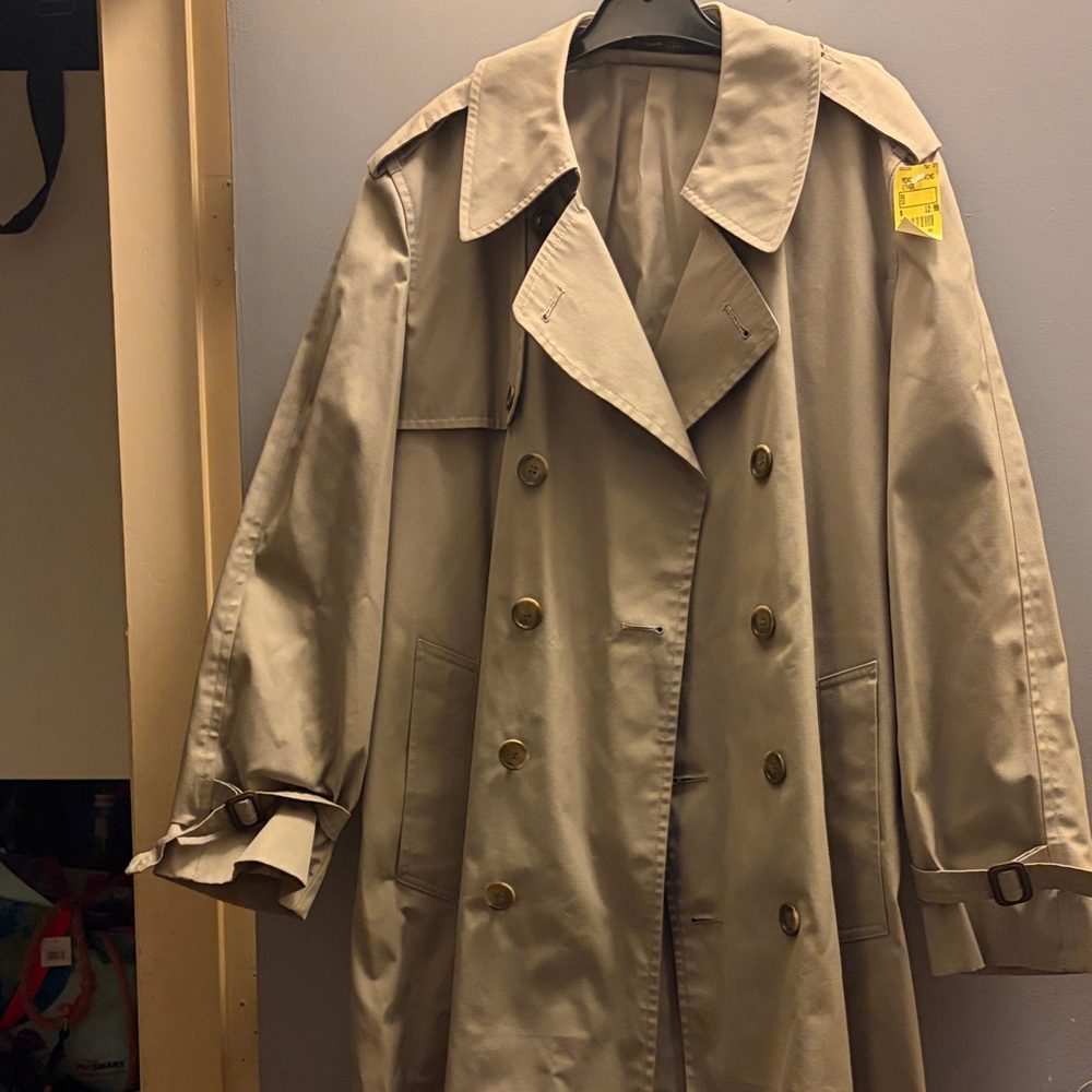 London Fog Tan Trench Coat